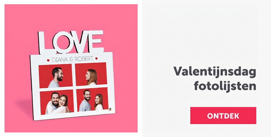 Fotolijstjes voor Valentijnsdag