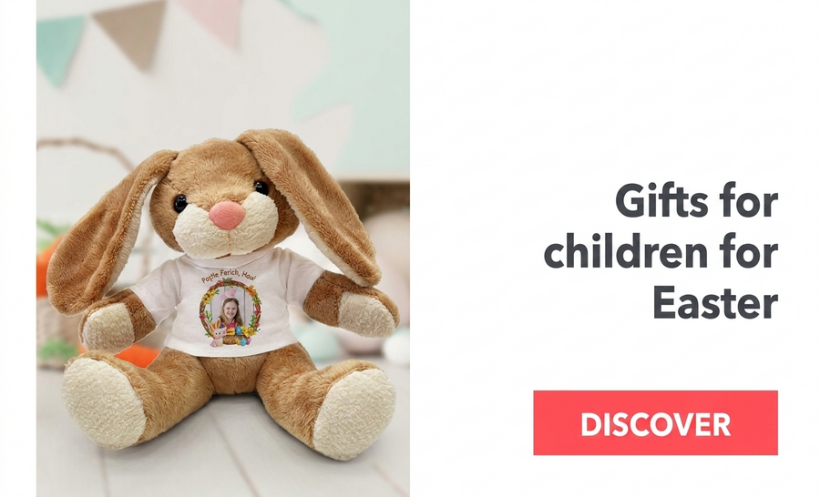 Gepersonaliseerde cadeaus voor kinderen met Pasen