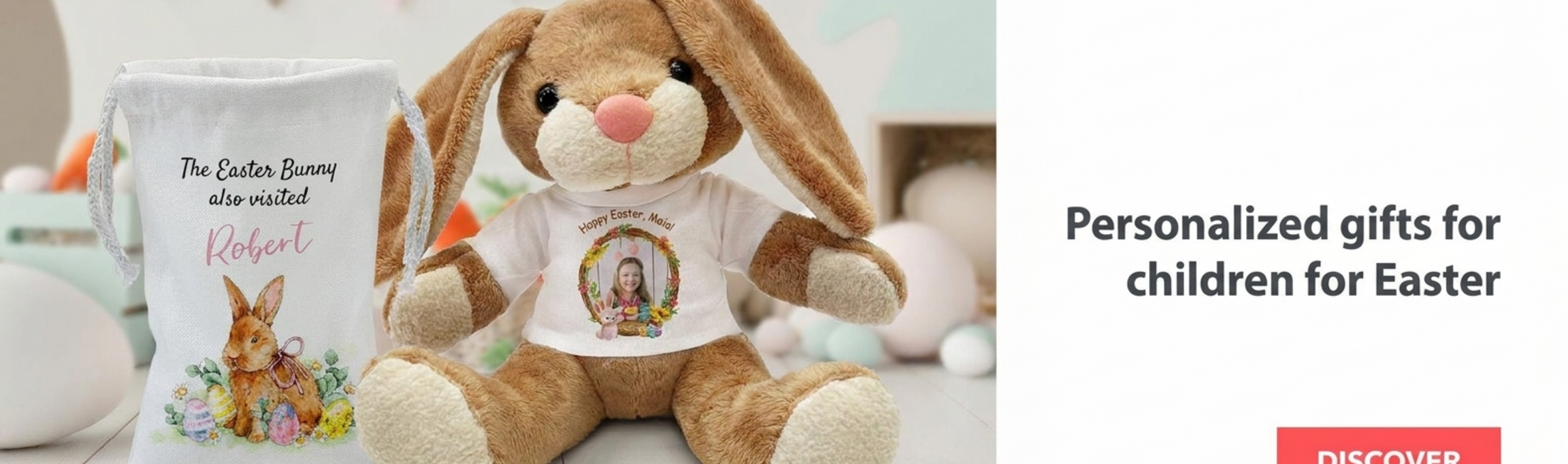 Gepersonaliseerde cadeaus voor kinderen met Pasen