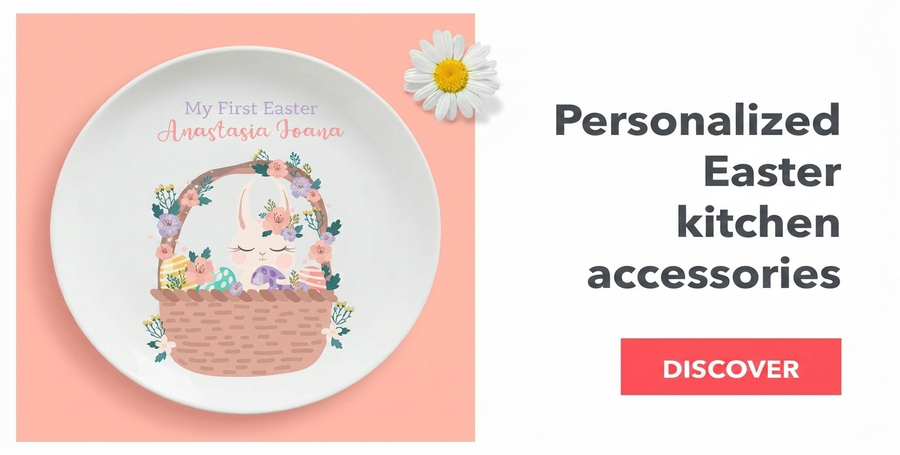 Op maat gemaakte keukenaccessoires voor Pasen