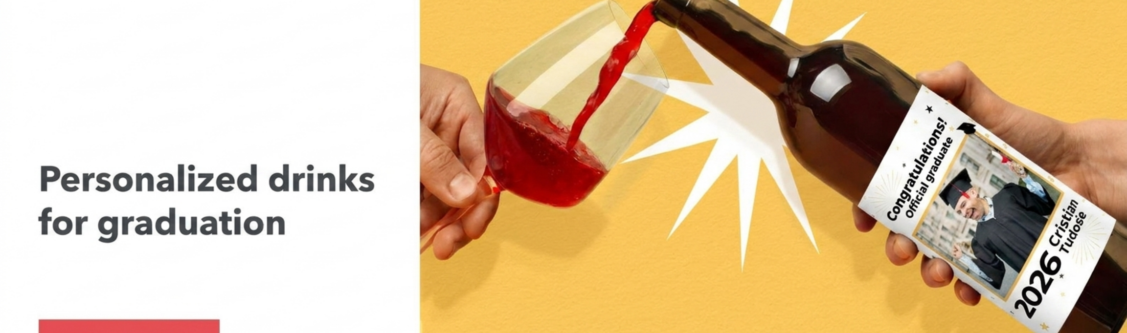 Op maat gemaakte drankjes voor het afstuderen