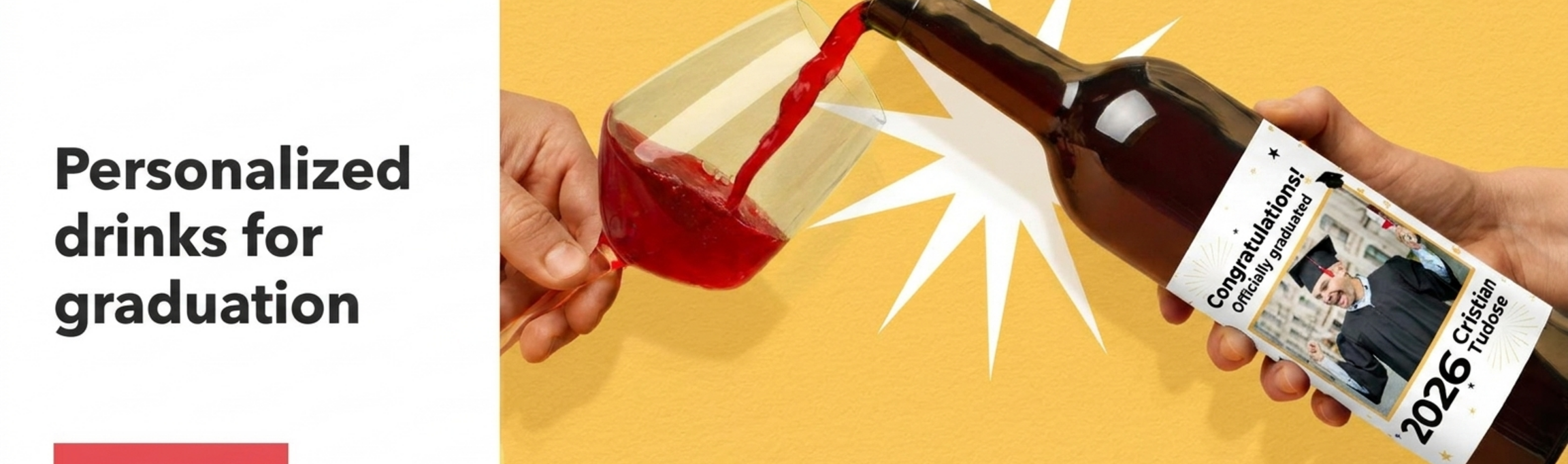 Op maat gemaakte drankjes voor het afstuderen