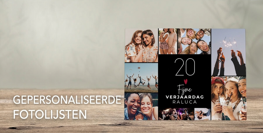 Gepersonaliseerde fotolijsten