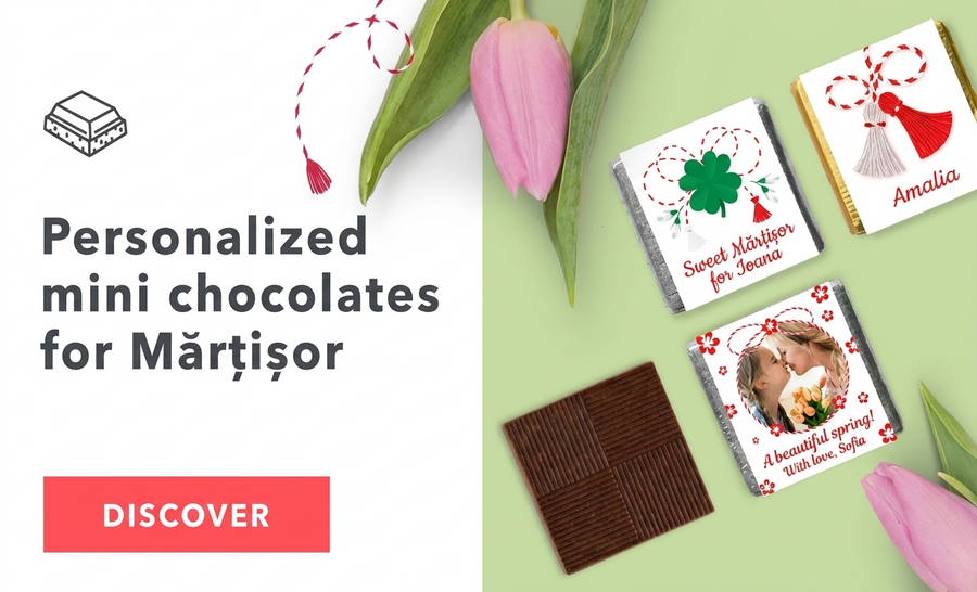 Gepersonaliseerde minichocolade