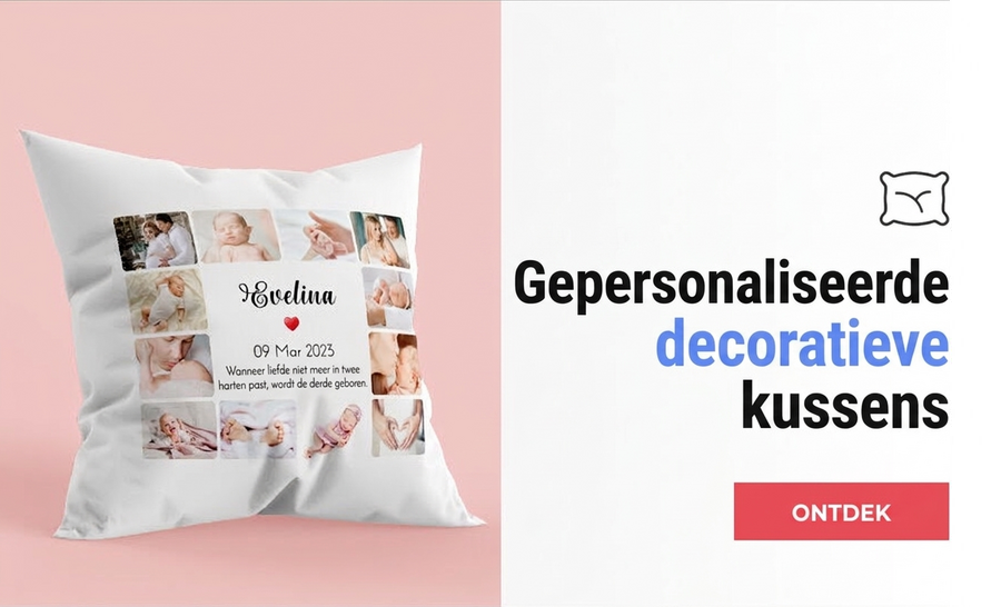 Gepersonaliseerde kussens