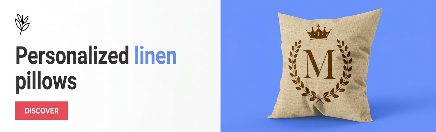 Kussens met een gepersonaliseerde textuur
