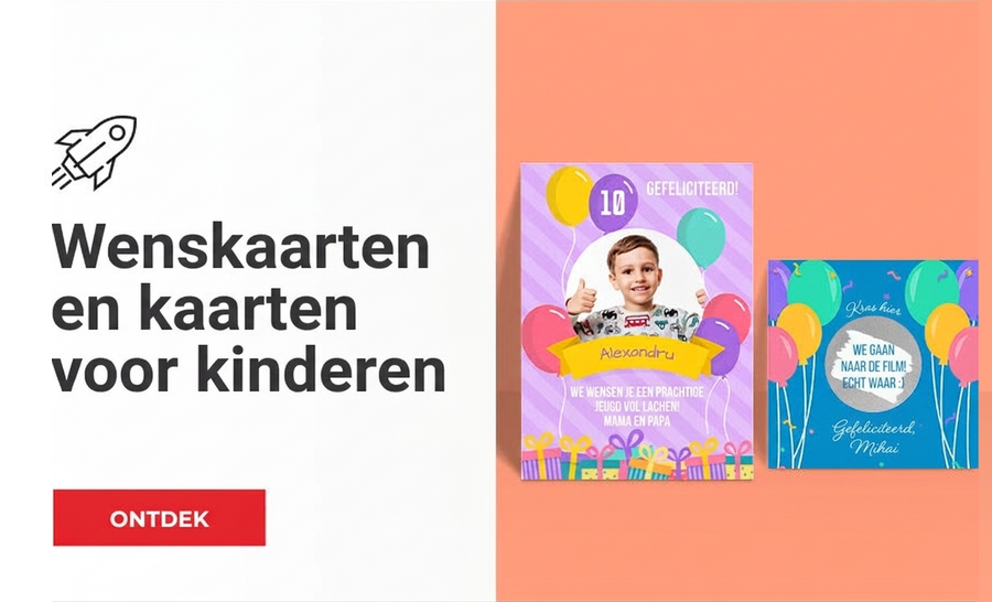 Wenskaarten voor kinderen