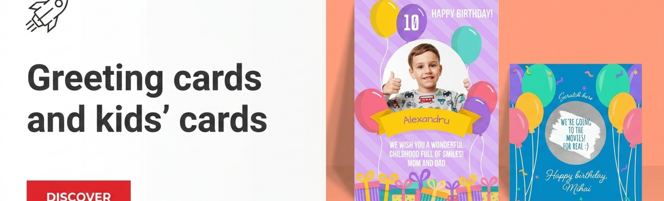 Wenskaarten voor kinderen
