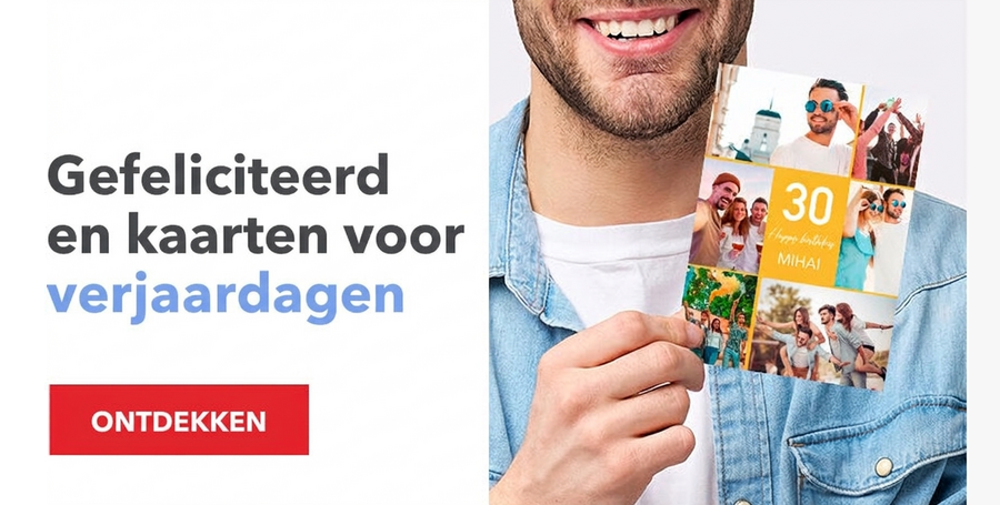 Gepersonaliseerde verjaardagskaarten