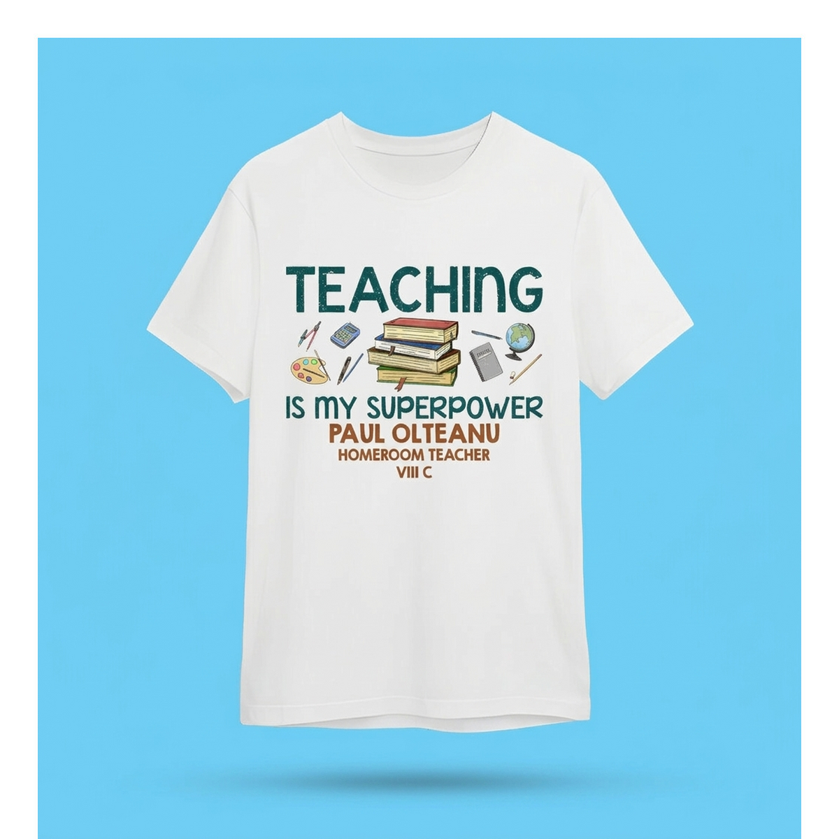 Op maat gemaakte T-shirts voor leraren