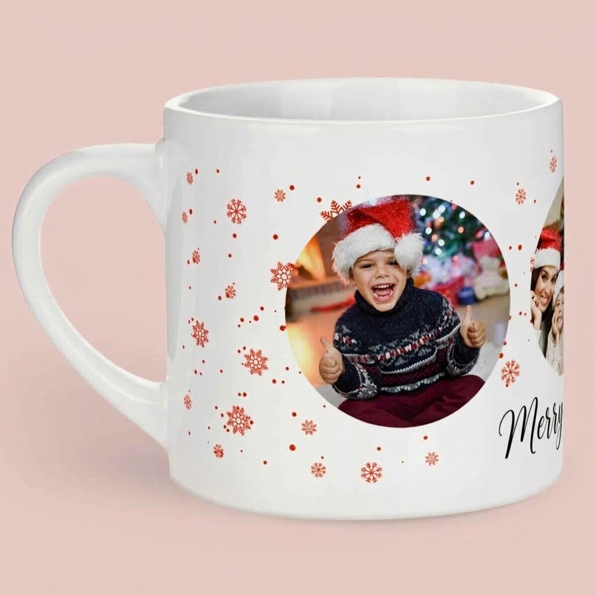 Gepersonaliseerde kinderbeker met 3 foto