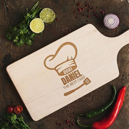 Customised chopping board - The best cook
