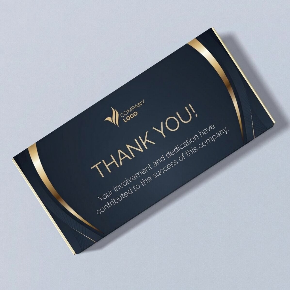 Chocolade met eigen logo en tekst - Wenskaarten
