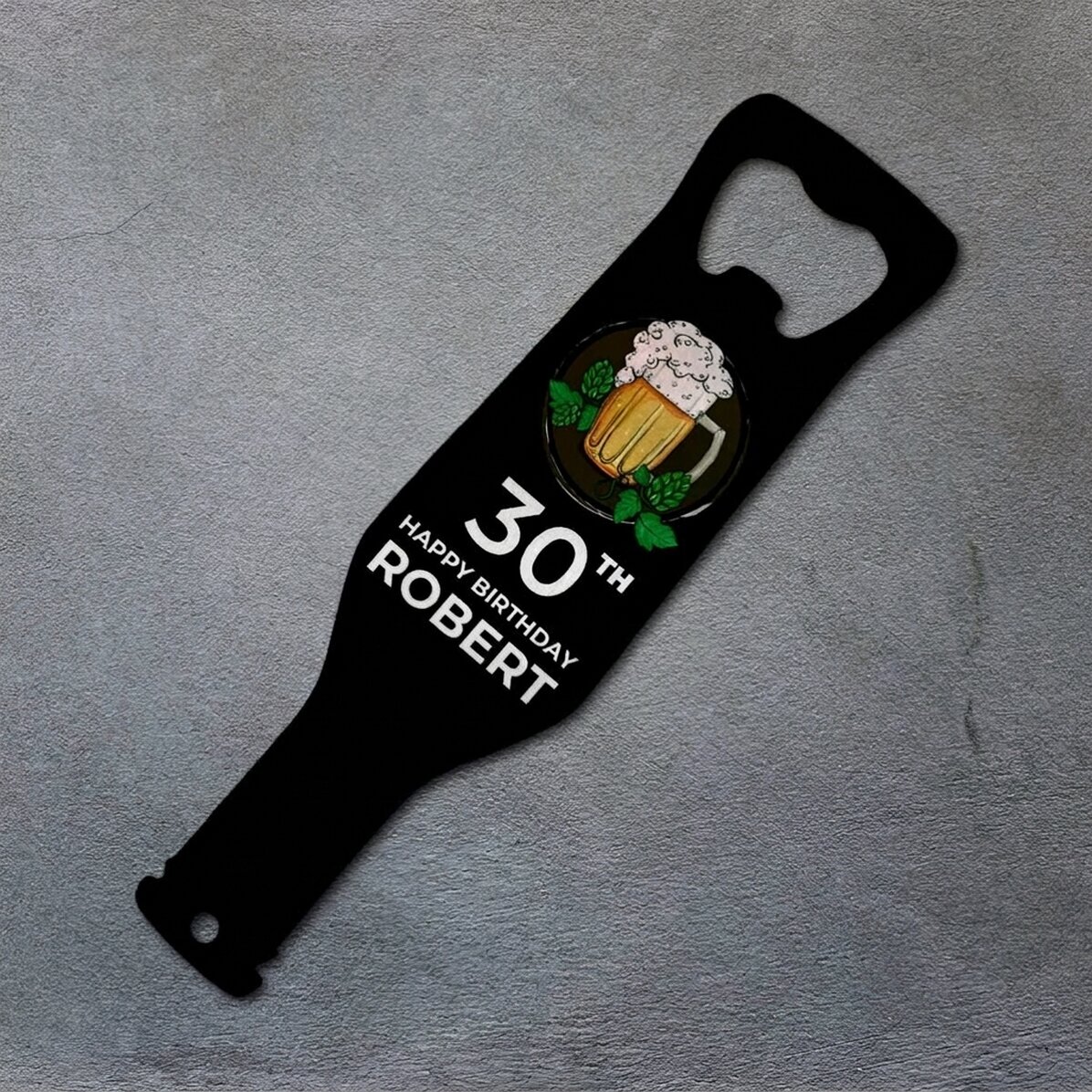 Gepersonaliseerde bieropener - Verjaardag