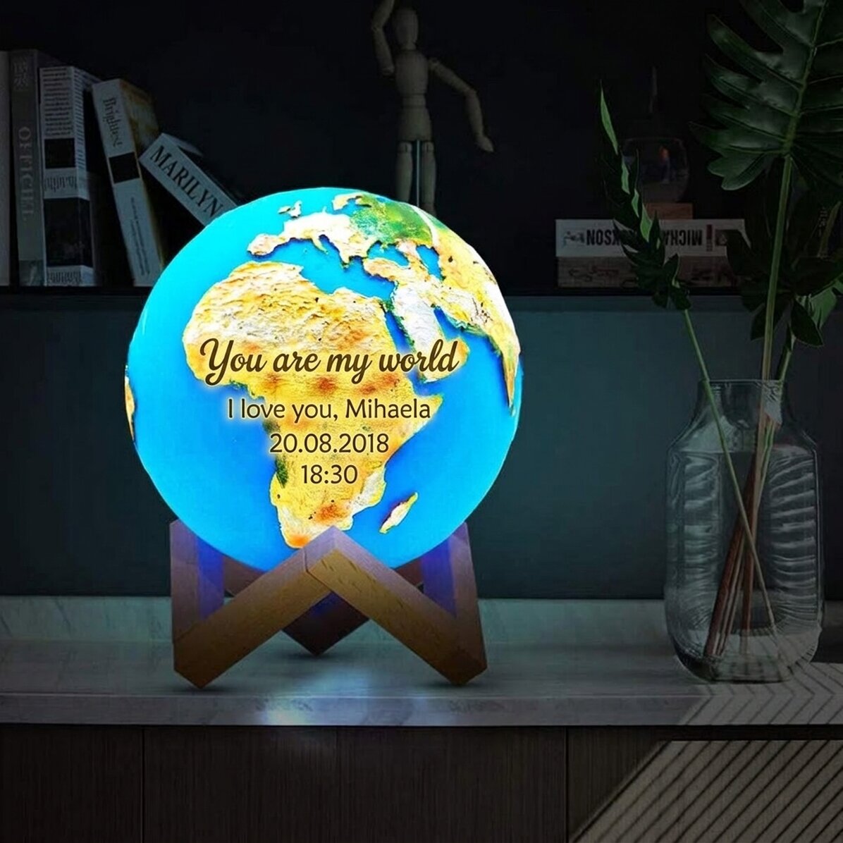 3D Globe Lamp