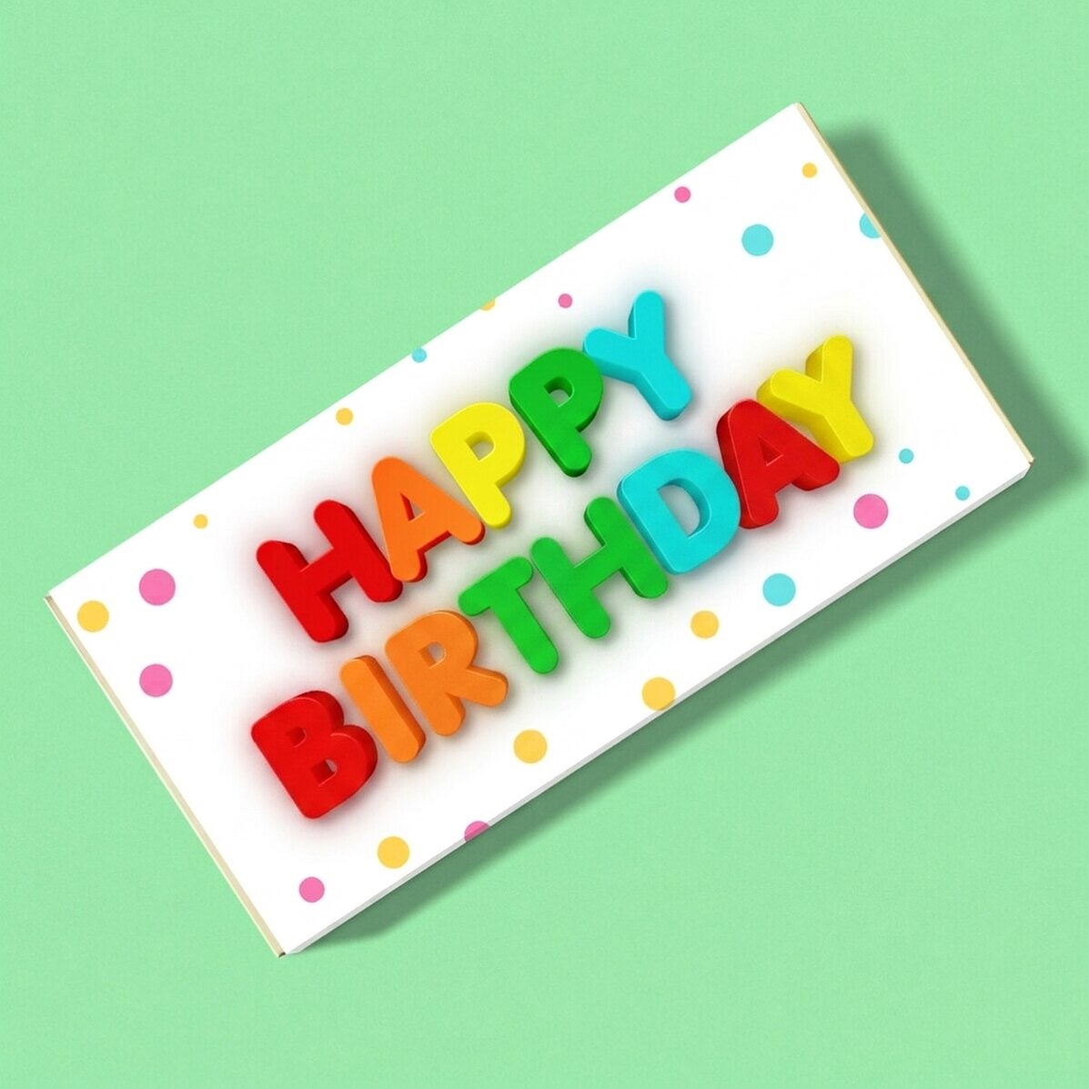 Chocolade op maat - Happy Birthday!