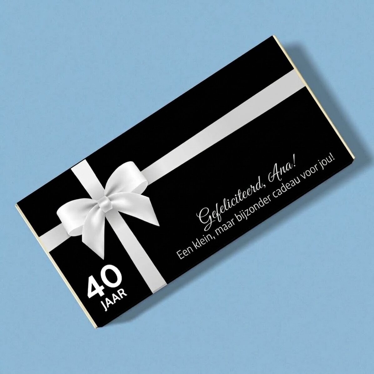Chocolade met gepersonaliseerde tekst voor een verjaardag - Special for you