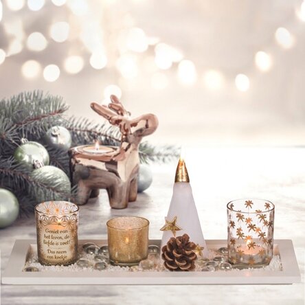 Decoratieve kerstset