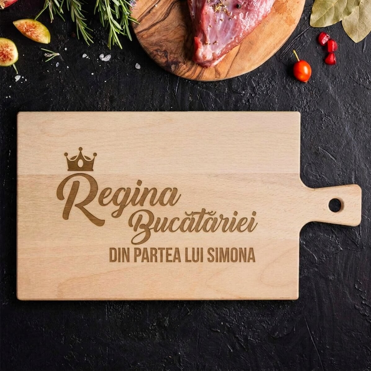 Op maat gemaakte snijplank - Queen of the Kitchen