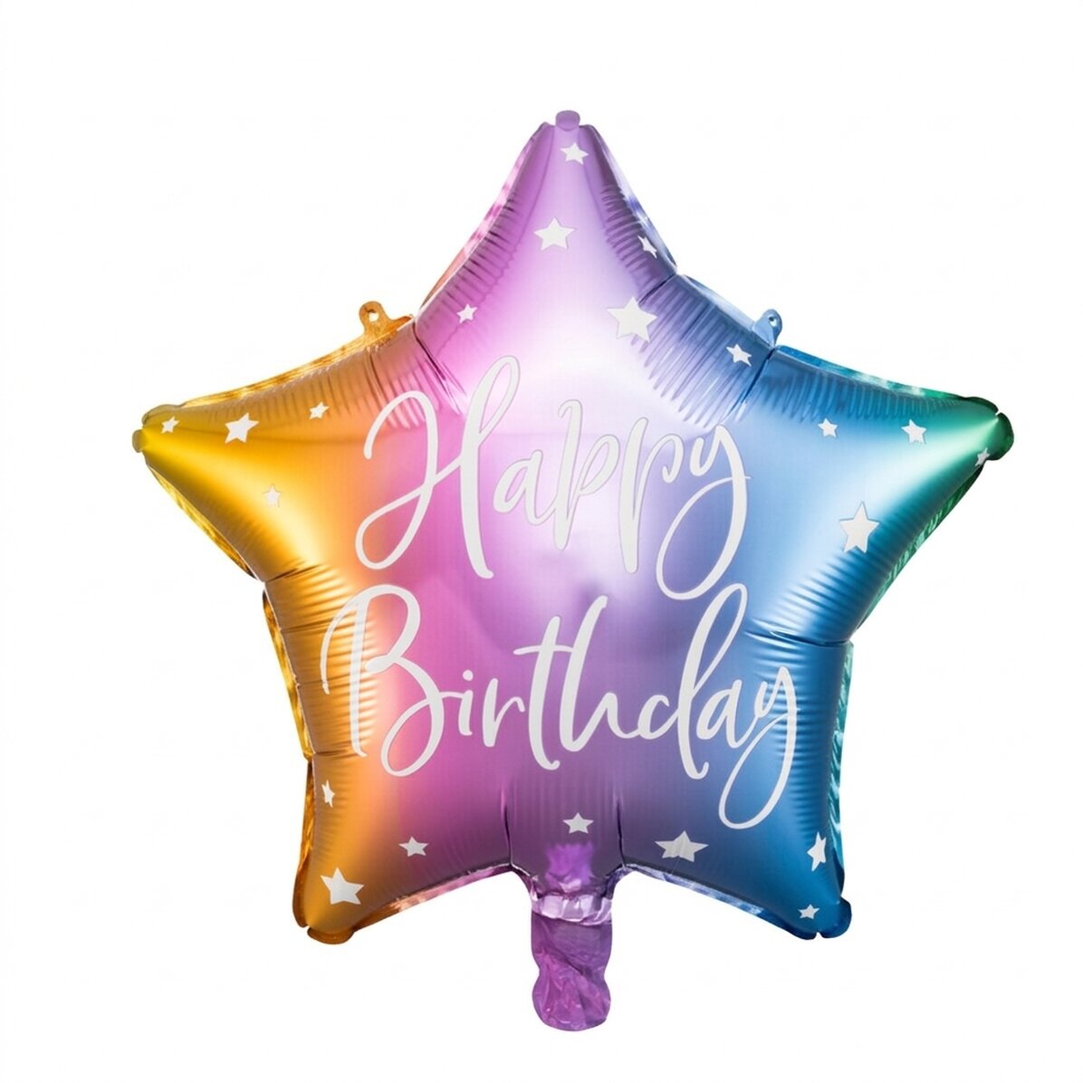 Ballon - sterrenmix Happy Birthday
