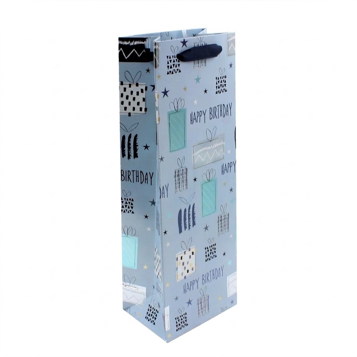 Cadeauzakje voor drankjes - model Happy Birthday gifts