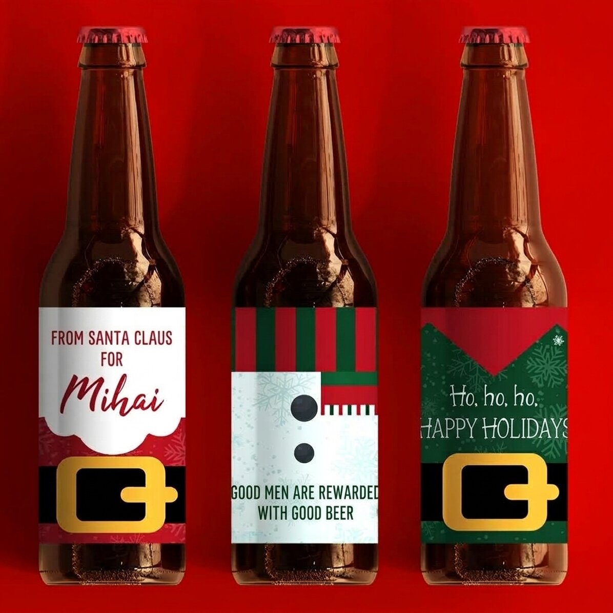 Set van 3 biertjes - Ho, ho, ho!