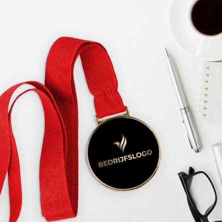 Gepersonaliseerde medaille met logo
