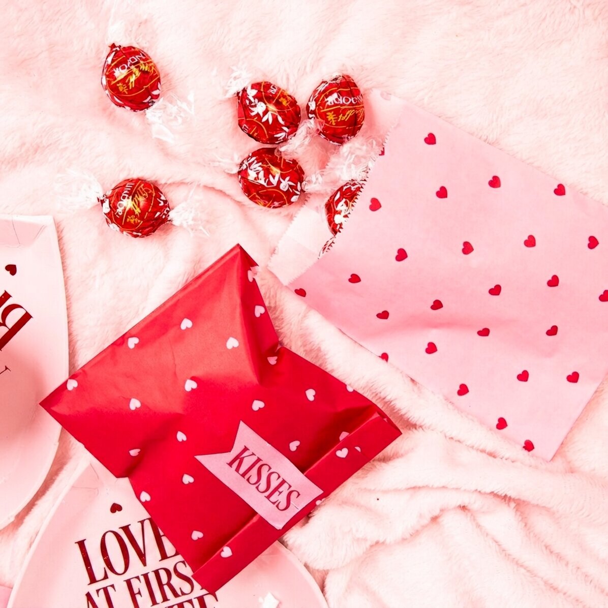 Set cadeautasjes - Love is in the air
