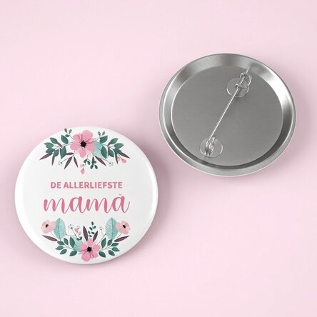 Gepersonaliseerde button met tekst - Mijn lieveling