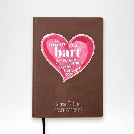 Gepersonaliseerde agenda met naam - Kleuterleidster