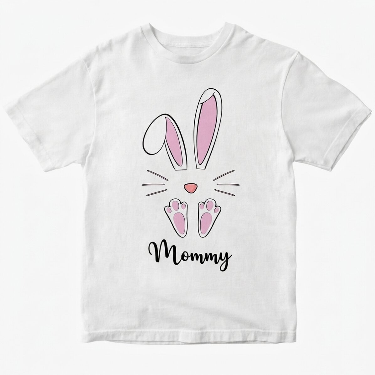 T-shirt met eigen tekst - Konijntje
