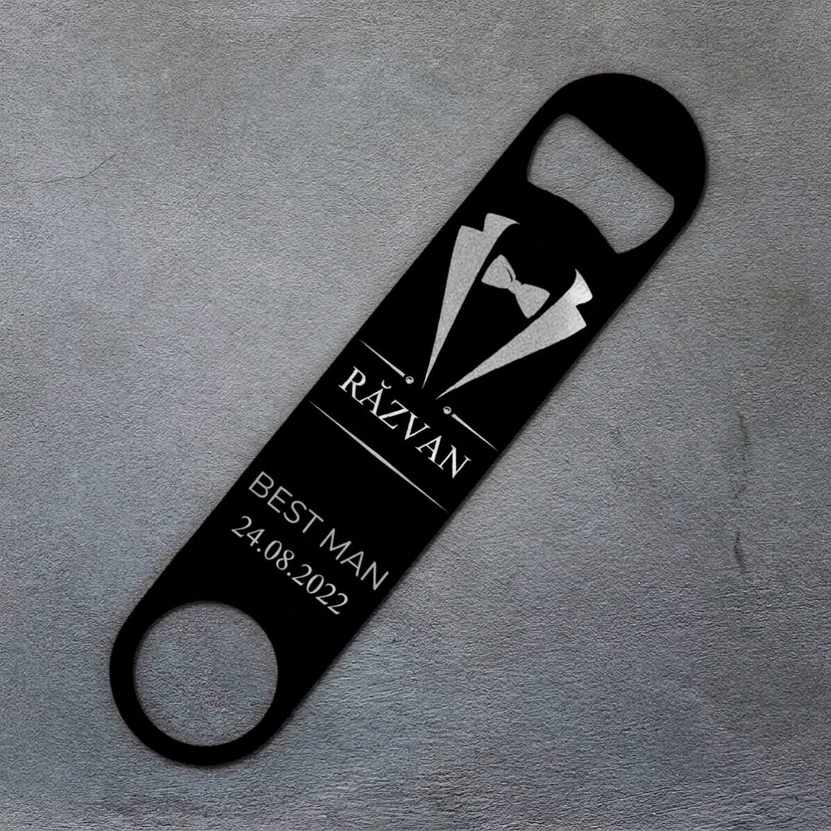 Gepersonaliseerde bieropener - Bruidsjonker