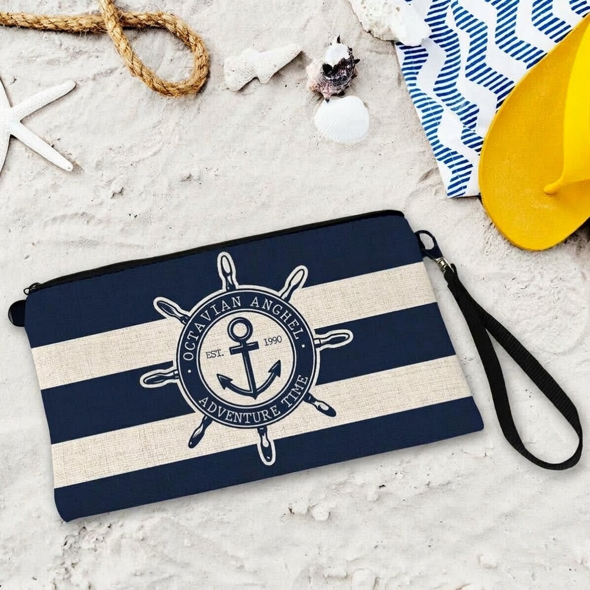 Accessoirepakket met gepersonaliseerde tekst - Marine 2