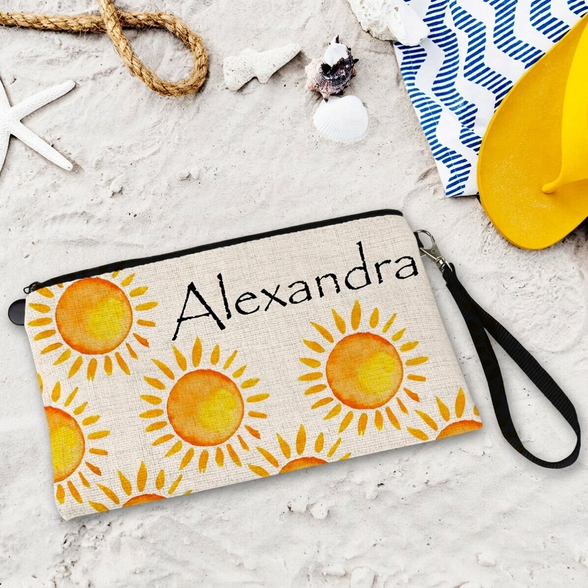 Accessoireset met naam - Sun is up / Zon