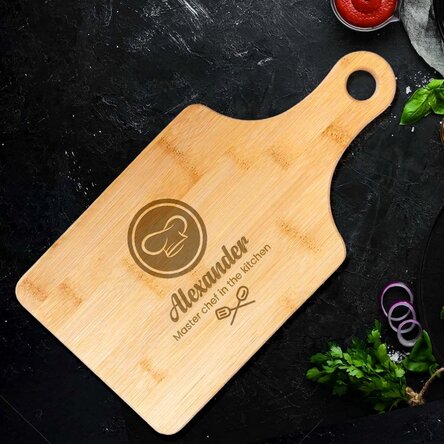 Customised chopping board - Master chef in the kitchen