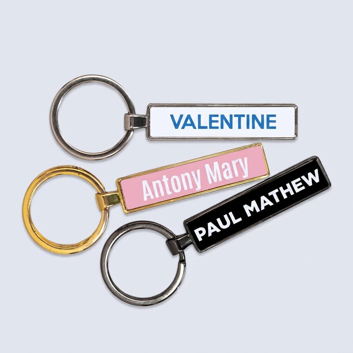 Gepersonaliseerde sleutelhanger met jouw naam
