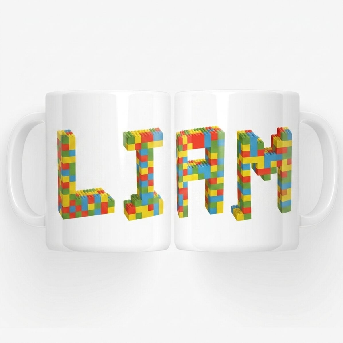 Mok met naam erop - Lego