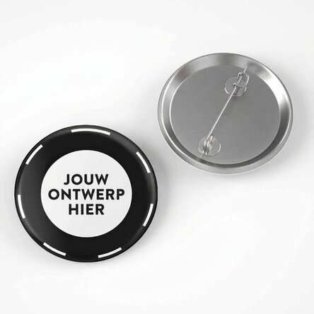 Gepersonaliseerde button met jouw ontwerp
