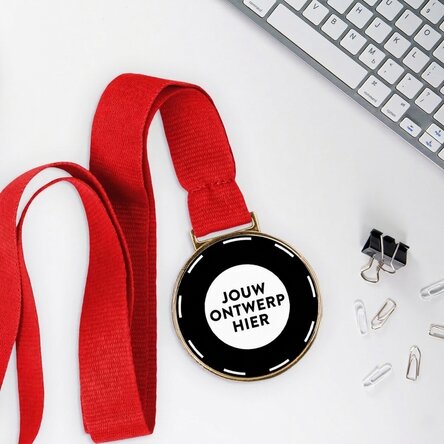 Gepersonaliseerde medaille met jouw ontwerp