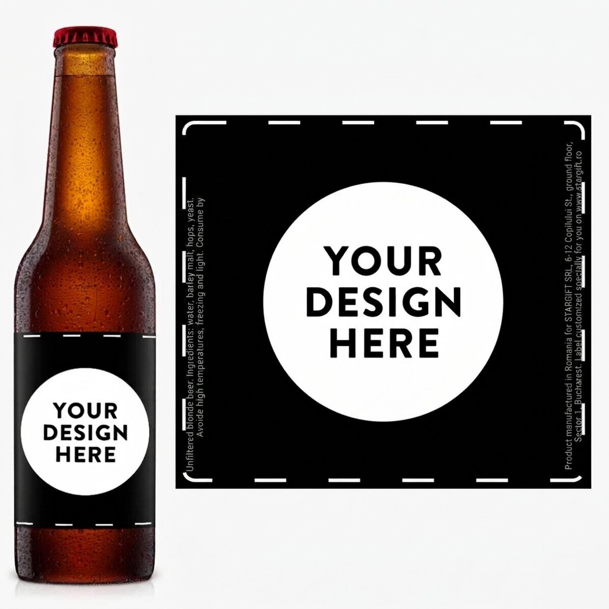 Bier met jouw eigen ontwerp
