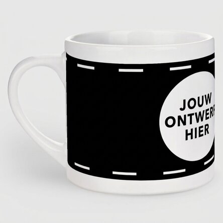 Een gepersonaliseerde espressokop met jouw eigen ontwerp