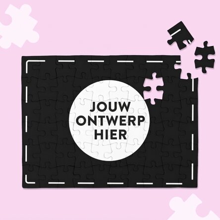 Gepersonaliseerde puzzel met jouw afbeelding, 20 x 15 cm