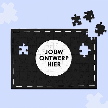 Gepersonaliseerde puzzel met jouw afbeelding, 28 x 19 cm