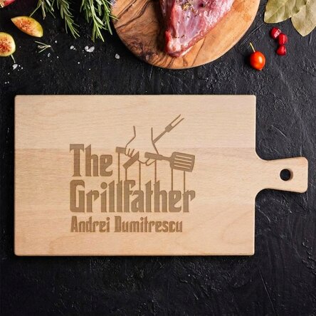 Op maat gemaakte premium gehaktmolen met handvat - The Grillfather 2