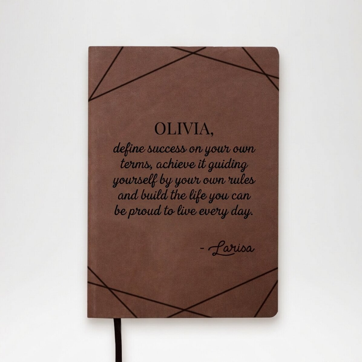 Gepersonaliseerde leren agenda met boodschap