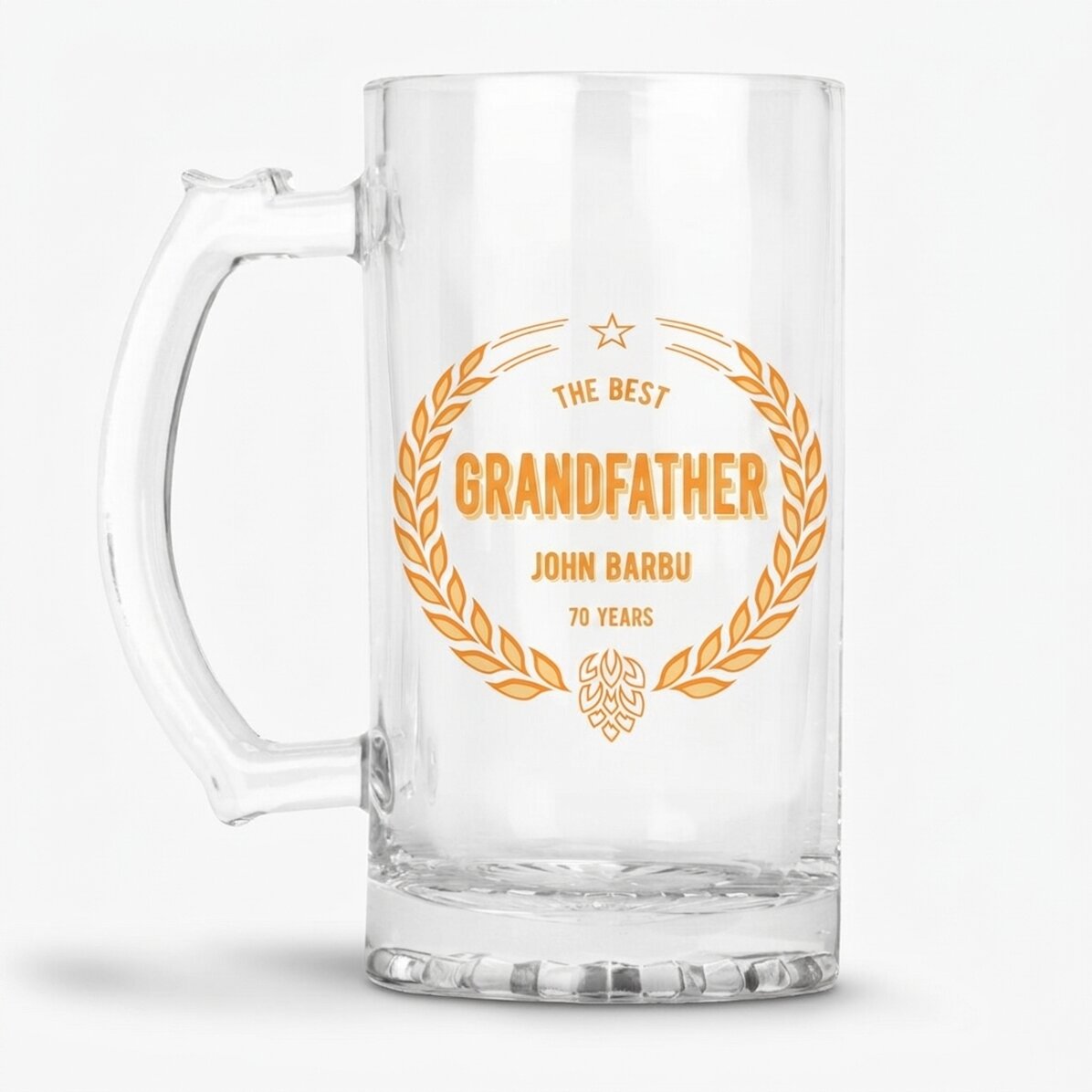 Bierpul met gepersonaliseerde tekst - De beste opa