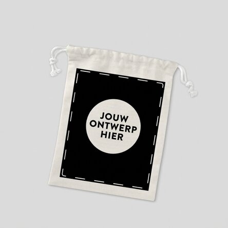 Kleine cadeautas, gepersonaliseerd met jouw ontwerp