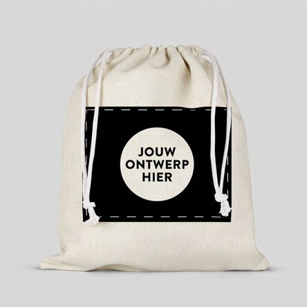 Middelgroot cadeautasje, gepersonaliseerd met jouw ontwerp