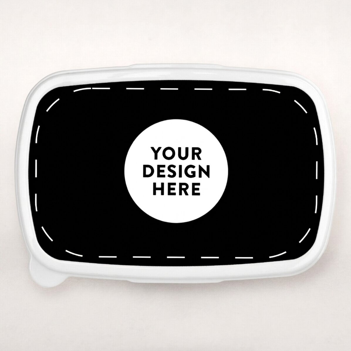 Lunchbox, gepersonaliseerde opbergdoos met jouw eigen ontwerp