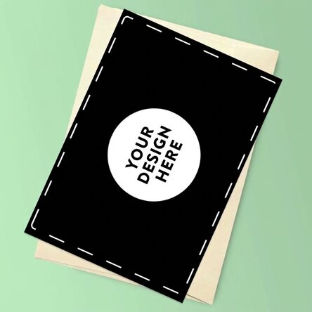 Gepersonaliseerde magnetische wenskaart met jouw eigen afbeelding